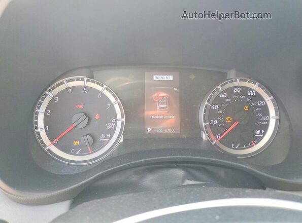 5TDBZRBH1MS547626 2021 TOYOTA HIGHLANDER Red Սարքավորումների վահանակի տեսք
