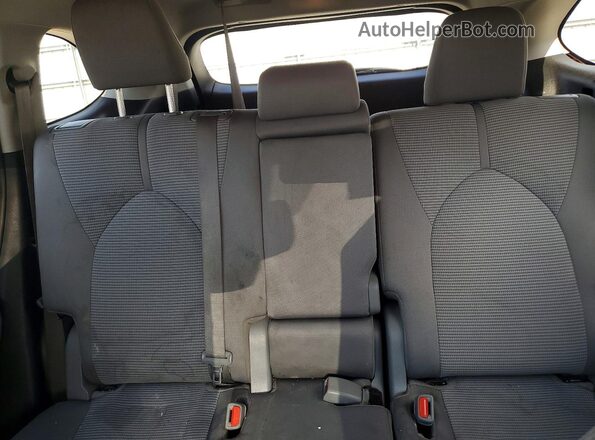 5TDBZRBH1MS547626 2021 TOYOTA HIGHLANDER Red Հետևի նստատեղերի տեսք