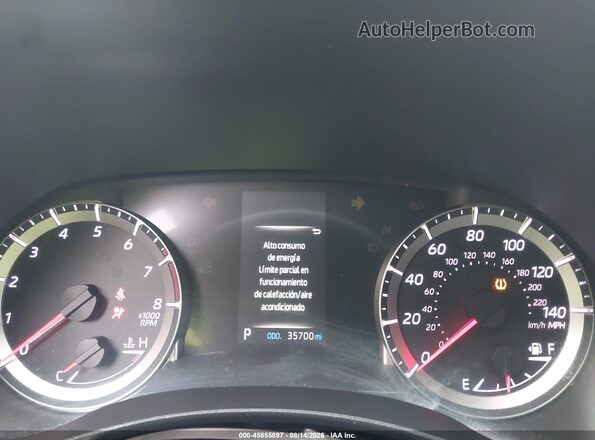 5TDBZRBH2LS025666 2020 TOYOTA HIGHLANDER Red Widok tylnych siedzeń