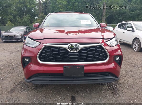 5TDBZRBH2LS025666 2020 TOYOTA HIGHLANDER Red Widok zestawu wskaźników