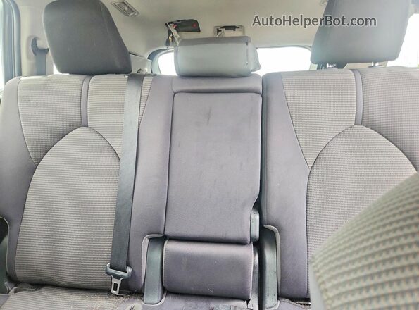 5TDBZRBH3LS500516 2020 TOYOTA HIGHLANDER Black Rear seats view