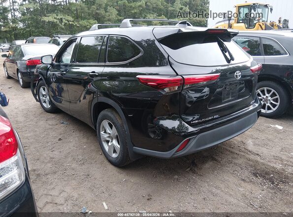 5TDBZRBH3LS520085 2020 TOYOTA HIGHLANDER Black Հետևի ձախ