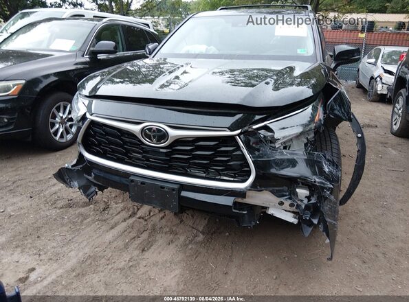 5TDBZRBH3LS520085 2020 TOYOTA HIGHLANDER Black Դիմացի տեսք