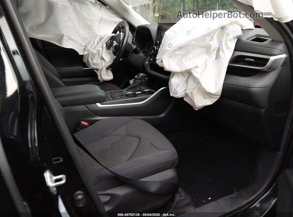5TDBZRBH3LS520085 2020 TOYOTA HIGHLANDER Black Սալոնի դիմացի տեսք