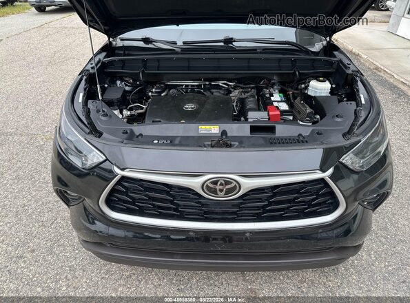 5TDBZRBH3MS525417 2021 TOYOTA HIGHLANDER Черный Вид сзади