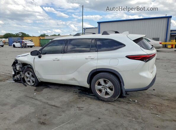 5TDBZRBH6LS050781 2020 TOYOTA HIGHLANDER White Задня ліва чверть