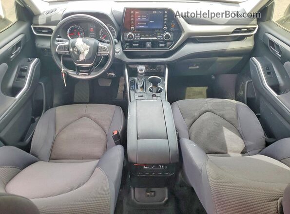 5TDBZRBH6LS050781 2020 TOYOTA HIGHLANDER White Вид панелі приладів