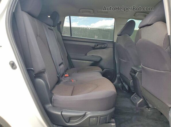 5TDBZRBH6LS050781 2020 TOYOTA HIGHLANDER White Вид задньої частини салону