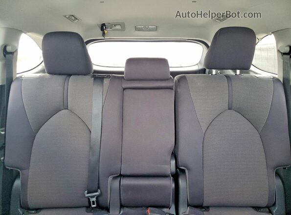 5TDBZRBH6LS050781 2020 TOYOTA HIGHLANDER White Вид задніх сидінь