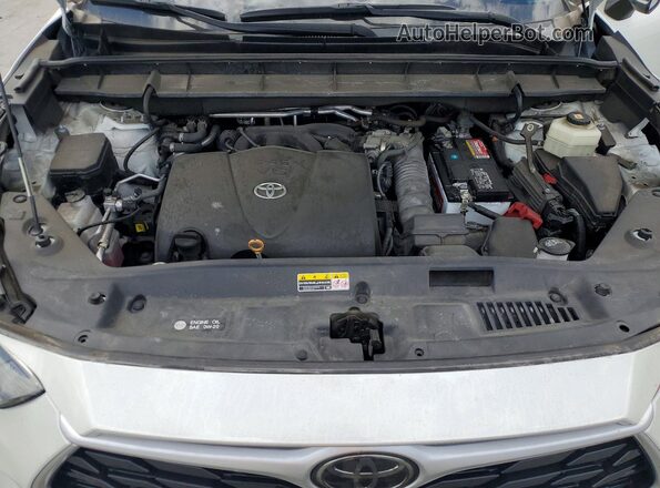 5TDBZRBH6LS050781 2020 TOYOTA HIGHLANDER White Вид підкапотного простору