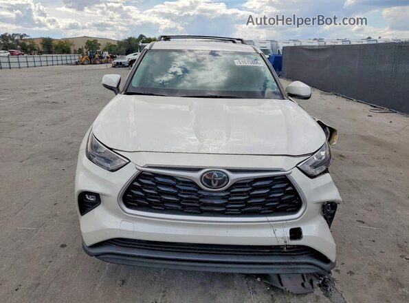 5TDBZRBH6LS050781 2020 TOYOTA HIGHLANDER White Вид спереду