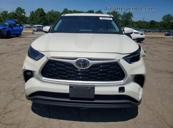 5TDBZRBH8MS530192 2021 TOYOTA HIGHLANDER White წინა ხედი