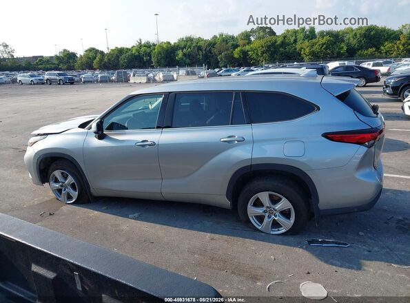 5TDBZRBH9MS559443 2021 TOYOTA HIGHLANDER Silver Widok wnętrza 360 stopni