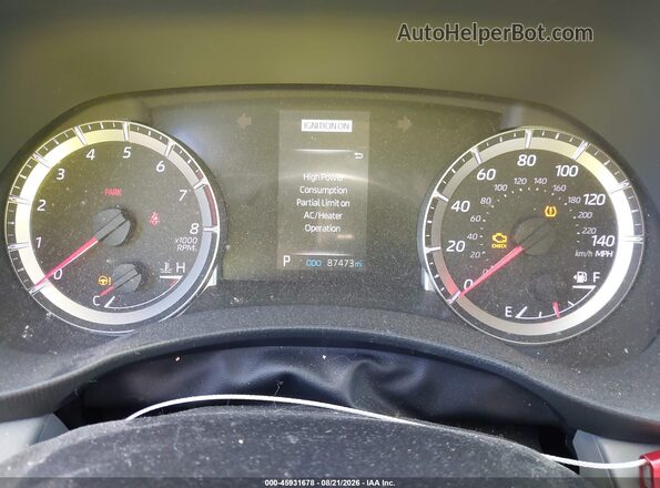 5TDBZRBH9MS559443 2021 TOYOTA HIGHLANDER Silver Widok tylnych siedzeń