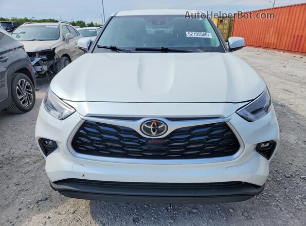 5TDBZRBHXMS548306 2021 TOYOTA HIGHLANDER White Вид спереду