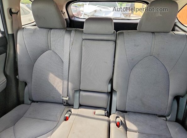 5TDBZRBHXMS548306 2021 TOYOTA HIGHLANDER White Вид задніх сидінь
