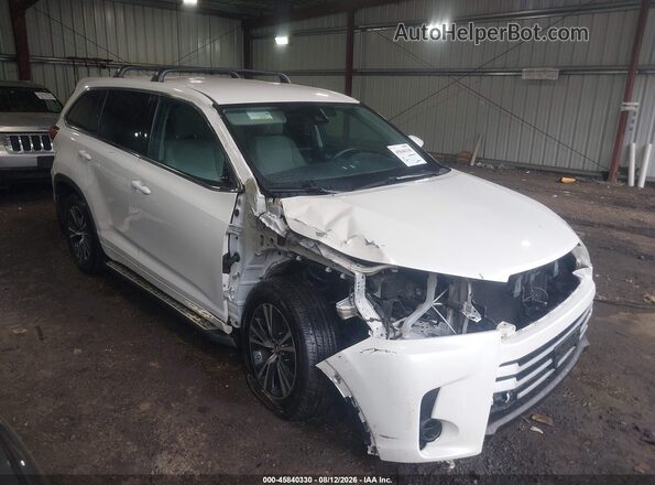 5TDBZRFH0HS366078 2017 TOYOTA HIGHLANDER White Դիմացի տեսք