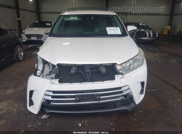 5TDBZRFH0HS366078 2017 TOYOTA HIGHLANDER White Սալոնի հետևի տեսք