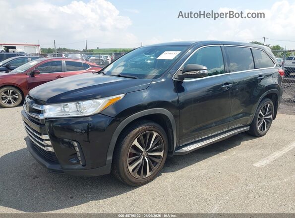 5TDBZRFH0HS378215 2017 TOYOTA HIGHLANDER Черный Передняя левая четверть