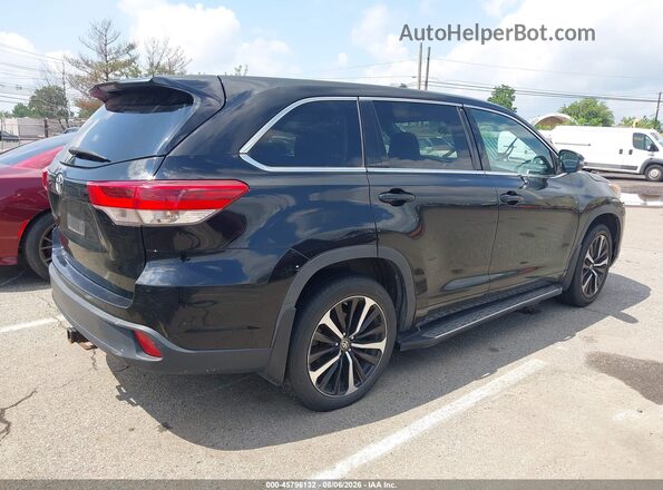 5TDBZRFH0HS378215 2017 TOYOTA HIGHLANDER Черный Задняя правая четверть