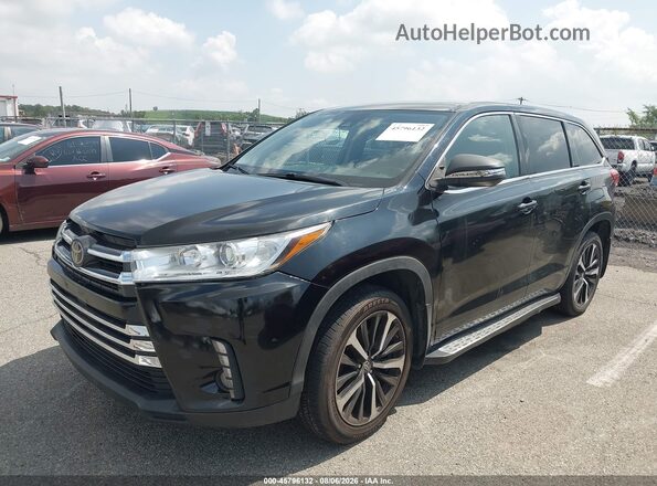 5TDBZRFH0HS378215 2017 TOYOTA HIGHLANDER Черный Вид спереди