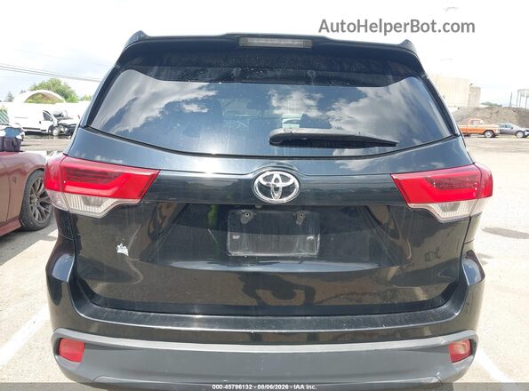 5TDBZRFH0HS378215 2017 TOYOTA HIGHLANDER Черный 