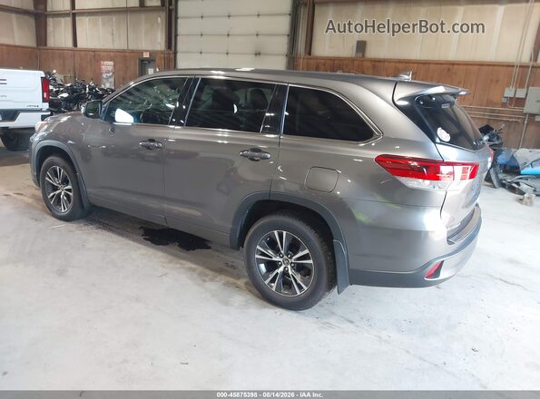 5TDBZRFH0JS814146 2018 TOYOTA HIGHLANDER Gray Tył lewy
