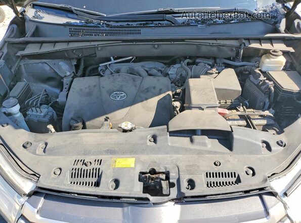 5TDBZRFH0JS911458 2018 TOYOTA HIGHLANDER Black Շարժիչի բաժամունքի տեսք