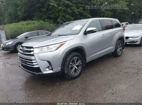 5TDBZRFH1HS402389 2017 TOYOTA HIGHLANDER Silver Front left