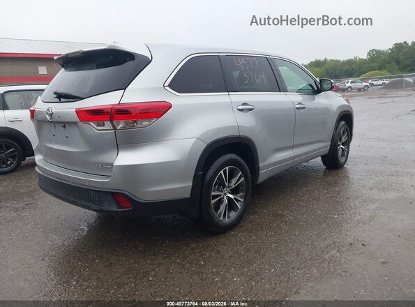 5TDBZRFH1HS402389 2017 TOYOTA HIGHLANDER Silver Rear right