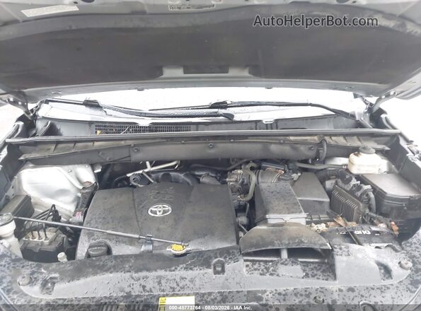 5TDBZRFH1HS402389 2017 TOYOTA HIGHLANDER Silver Rear view