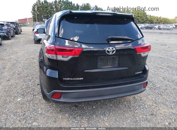 5TDBZRFH1HS405325 2017 TOYOTA HIGHLANDER Black Դիմացի տեսք