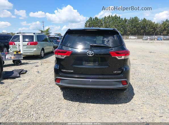 5TDBZRFH1HS405325 2017 TOYOTA HIGHLANDER Black 