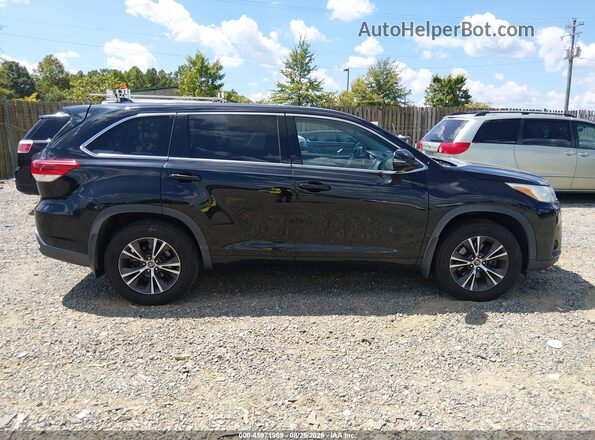 5TDBZRFH1HS405325 2017 TOYOTA HIGHLANDER Black Սալոնի 360 աստիճան տեսք