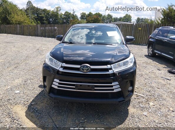 5TDBZRFH1HS405325 2017 TOYOTA HIGHLANDER Black Սալոնի հետևի տեսք