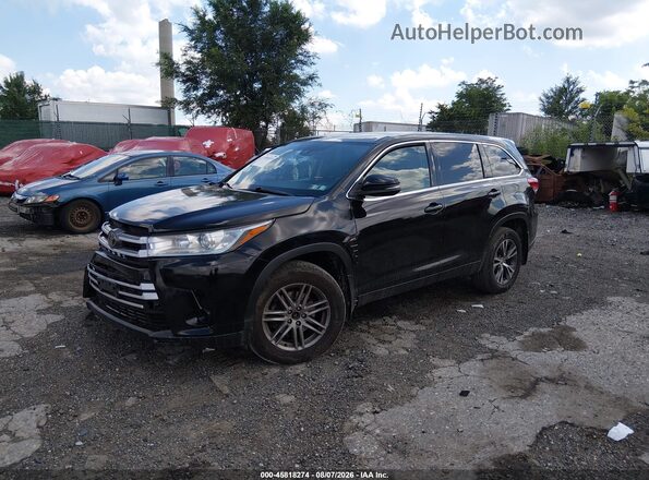 5TDBZRFH2HS471690 2017 TOYOTA HIGHLANDER Черный Передняя левая четверть