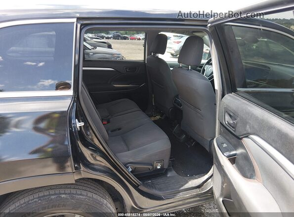 5TDBZRFH2HS471690 2017 TOYOTA HIGHLANDER Черный Вид наклейки с VIN-кодом