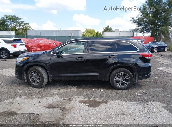 5TDBZRFH2HS471690 2017 TOYOTA HIGHLANDER Черный Вид задней части салона