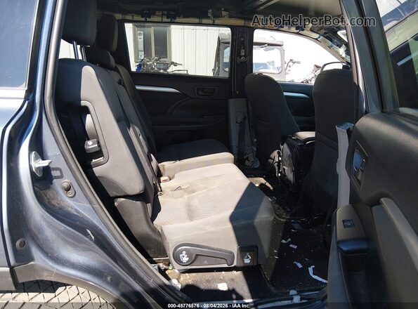 5TDBZRFH2JS868287 2018 TOYOTA HIGHLANDER Blue Widok naklejki z numerem VIN