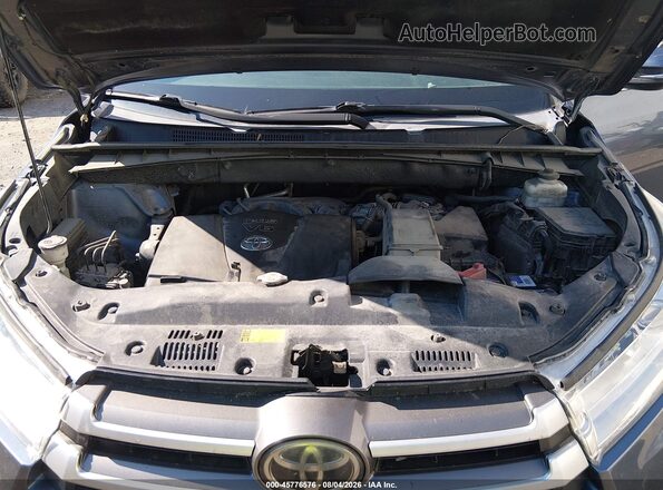 5TDBZRFH2JS868287 2018 TOYOTA HIGHLANDER Blue Widok z tyłu