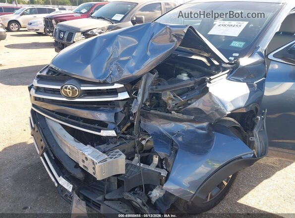 5TDBZRFH3HS473013 2017 TOYOTA HIGHLANDER Blue Вид спереду