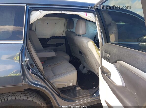 5TDBZRFH3HS473013 2017 TOYOTA HIGHLANDER Blue Вид наклейки з VIN-кодом