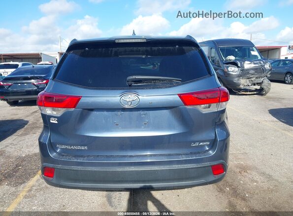 5TDBZRFH3HS473013 2017 TOYOTA HIGHLANDER Blue 