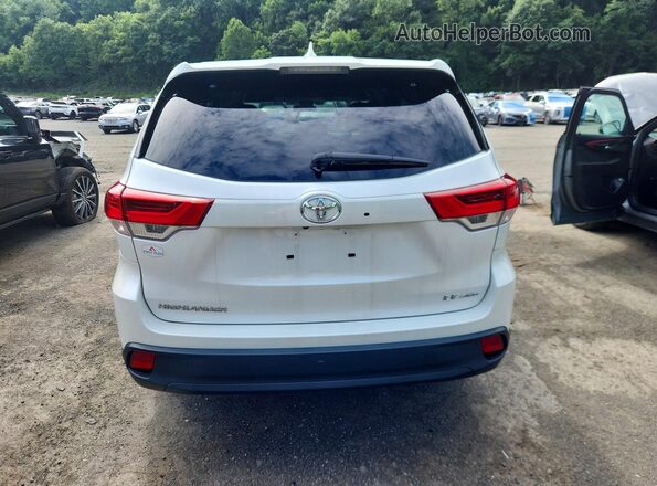 5TDBZRFH3KS729898 2019 TOYOTA HIGHLANDER White Rear view