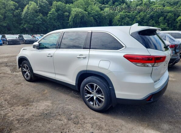 5TDBZRFH3KS729898 2019 TOYOTA HIGHLANDER White Rear left