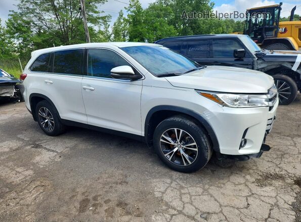 5TDBZRFH3KS729898 2019 TOYOTA HIGHLANDER White Front right