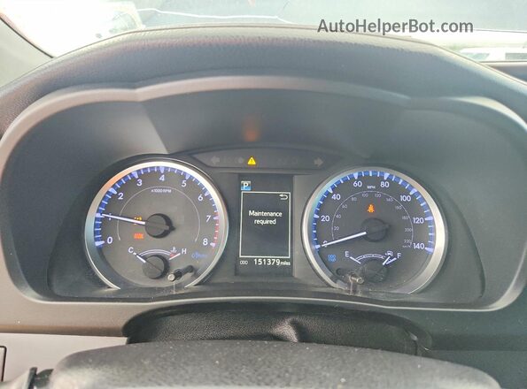 5TDBZRFH3KS965130 2019 TOYOTA HIGHLANDER Blue Vista del cuadro de instrumentos