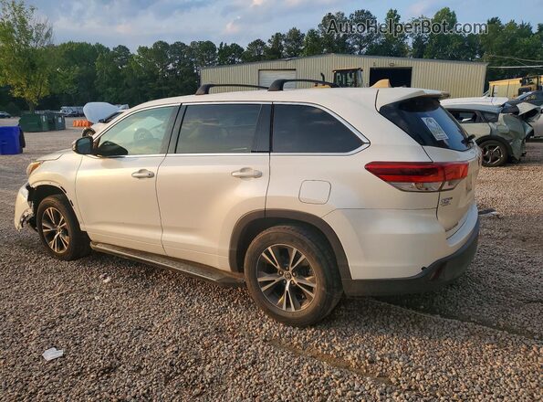5TDBZRFH4HS452610 2017 TOYOTA HIGHLANDER Белый Задняя левая четверть