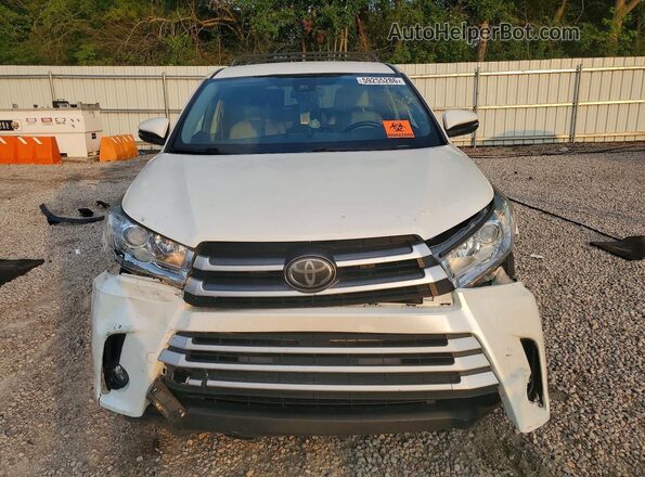 5TDBZRFH4HS452610 2017 TOYOTA HIGHLANDER Белый Вид спереди
