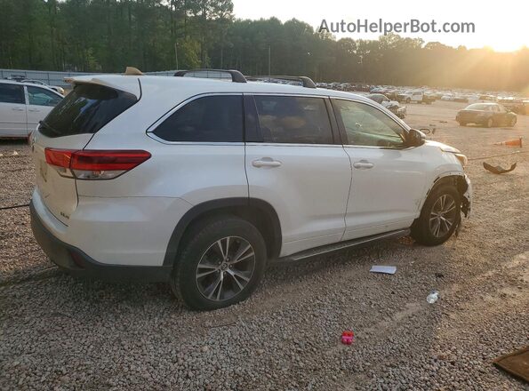 5TDBZRFH4HS452610 2017 TOYOTA HIGHLANDER Белый Задняя правая четверть